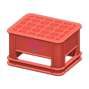 Animal Crossing Items Bottle crate Apple Logo Red