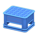 Animal Crossing Items Bottle crate Blue logo Logo Blue