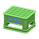 Animal Crossing Items Bottle crate Blue logo Logo Green