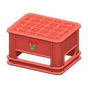 Animal Crossing Items Bottle crate Cherry Logo Red