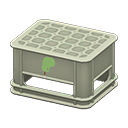 Animal Crossing Items Bottle crate Pear Logo Gray