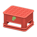 Animal Crossing Items Bottle crate Pear Logo Red