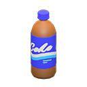 Animal Crossing Items Bottled beverage Blue Label Brown