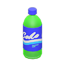 Animal Crossing Items Bottled beverage Blue Label Green