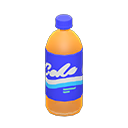 Animal Crossing Items Bottled beverage Blue Label Orange