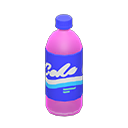 Animal Crossing Items Bottled beverage Blue Label Purple