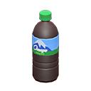 Animal Crossing Items Bottled beverage Light blue Label Black