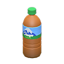 Animal Crossing Items Bottled beverage Light blue Label Brown