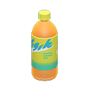 Animal Crossing Items Bottled beverage Lime Label Orange