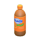 Animal Crossing Items Bottled beverage Orange Label Brown