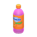 Animal Crossing Items Bottled beverage Orange Label Purple