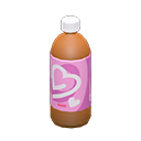 Animal Crossing Items Bottled beverage Pink Label Brown