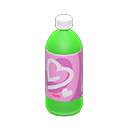 Animal Crossing Items Bottled beverage Pink Label Green