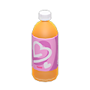 Animal Crossing Items Bottled beverage Pink Label Orange