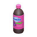 Animal Crossing Items Bottled beverage Purple Label Black