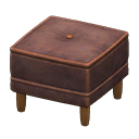 Animal Crossing Items Boxy stool Brown