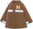 Animal Crossing Items Switch Brown delivery jacket