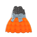 Animal Crossing Items Bubble-skirt party dress Orange