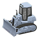 Animal Crossing Items Bulldozer Gray