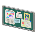 Animal Crossing Items Bulletin board Illustration Displayed image Standard