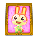 Animal Crossing Items Bunnie'S Photo Gold