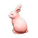 Animal Crossing Items Bunny garden decoration Pink