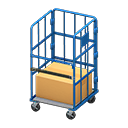 Animal Crossing Items Caged cart Blue