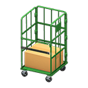 Animal Crossing Items Caged cart Green