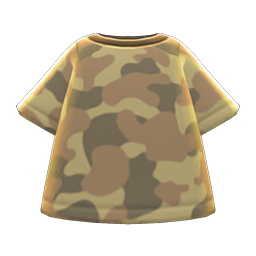 Animal Crossing Items Camo Tee Brown