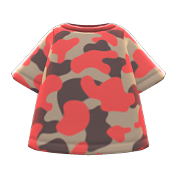 Animal Crossing Items Switch Camo Tee