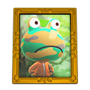 Animal Crossing Items Camofrog'S Photo Gold