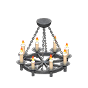 Animal Crossing Items Candle chandelier Silver