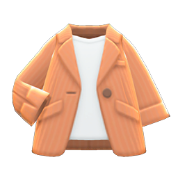 Animal Crossing Items Career Jacket Beige