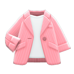 Animal Crossing Items Career Jacket Peach