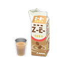 Animal Crossing Items Carton beverage Coffee-flavored milk