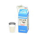 Animal Crossing Items Carton beverage Milk