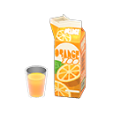 Animal Crossing Items Carton beverage Orange juice