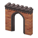 Animal Crossing Items Castle gate Brown