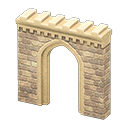 Animal Crossing Items Castle gate Ivory