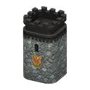 Animal Crossing Items Castle tower Bird Emblem Dark gray