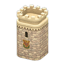 Animal Crossing Items Castle tower Bird Emblem Ivory