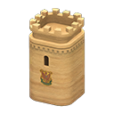 Animal Crossing Items Castle tower Bird Emblem Light brown