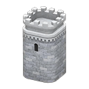 Animal Crossing Items Castle tower None Emblem Gray