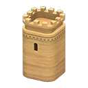 Animal Crossing Items Castle tower None Emblem Light brown