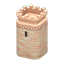 Animal Crossing Items Castle tower None Emblem Pink-beige