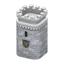 Animal Crossing Items Castle tower Swords Emblem Gray