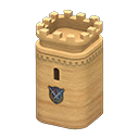 Animal Crossing Items Castle tower Swords Emblem Light brown