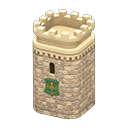 Animal Crossing Items Castle tower Tree Emblem Ivory