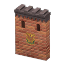 Animal Crossing Items Castle wall Bird Emblem Brown