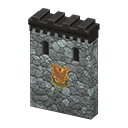 Animal Crossing Items Castle wall Bird Emblem Dark gray